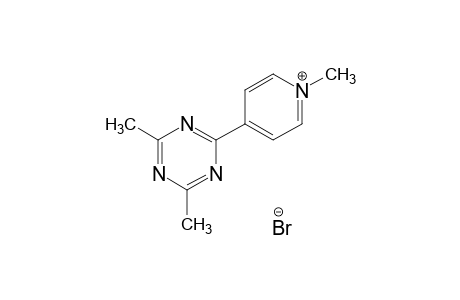 4-(4,6-dimethyl-s-triazin-2-yl)-1-methylpyridinium bromide