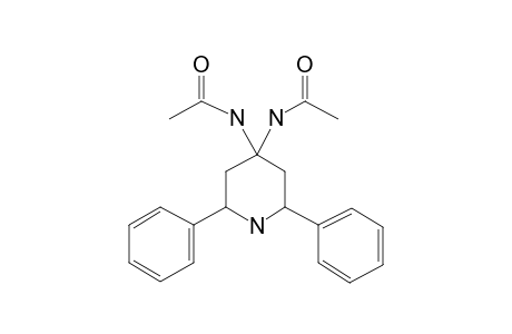 4,4-Diacetamido-2,6-diphenylpiperidine