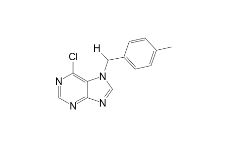 6-Chloro-7-[(p-methylphenyl)methyl]-7H-purine