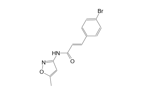 (2E)-3-(4-bromophenyl)-N-(5-methyl-3-isoxazolyl)-2-propenamide