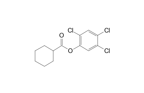 Cyclohexanecarboxylic acid, 2,4,5-trichlorophenyl ester