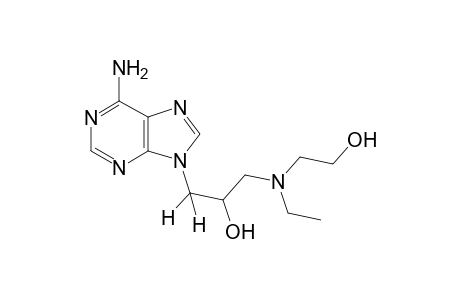 6-amino-alpha-{[(ethyl(2-hydroxyethyl)amino]methyl}-9H-purine-9-ethanol