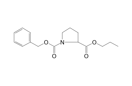 D-Proline, N-benzyloxycarbonyl-, propyl ester