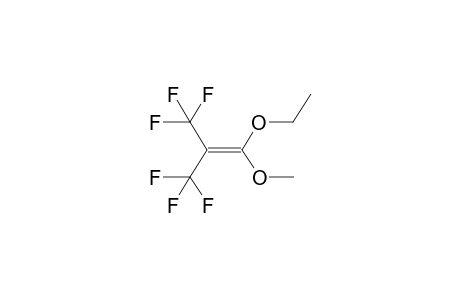 BIS(TRIFLUOROMETHYL)KETENE, METHYLETHYLACETAL