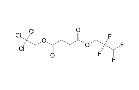 Succinic acid, 2,2,3,3-tetrafluoropropyl 2,2,2-trichloroethyl ester