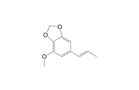 (E)-4-Methoxy-6-(propen-1-yl)-1,3-benzodioxole