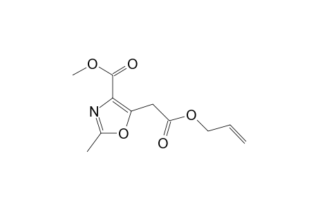 2-Methyl-5-(2-oxo-2-prop-2-enoxyethyl)-4-oxazolecarboxylic acid methyl ester