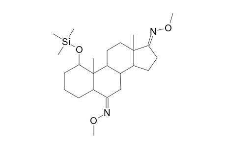 5.ALPHA.-ANDROSTAN-1.BETA.-OL-6,17-DIONE(6,17-DI-O-METHYLOXIME-1.BETA.-TRIMETHYLSILYL ETHER)