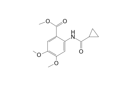 Methyl 2-[(cyclopropylcarbonyl)amino]-4,5-dimethoxybenzoate