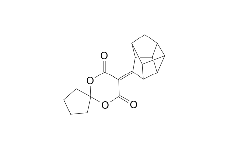 1,2,4-Metheno-3H-cyclobuta[cd]pentalene, 6,10-dioxaspiro[4.5]decane-7,9-dione deriv.