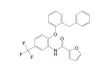 2-furancarboxamide, N-[2-[2-(phenylmethyl)phenoxy]-5-(trifluoromethyl)phenyl]-