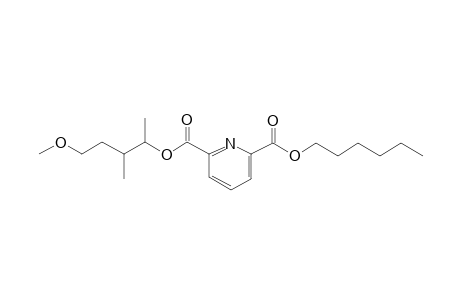 2,6-Pyridinedicarboxylic acid, hexyl 5-methoxy-3-methylpent-2-yl ester