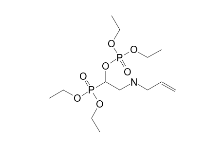 PHOSPHORIC-ACID,1-(DIETHOXYPHOSPHINYL)-2-(2-PROPEN-1-YLAMINO)-ETHYLDIETHYLESTER