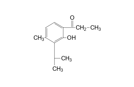 2'-hydroxy-3'-isopropyl-4'-methylpropiophenone