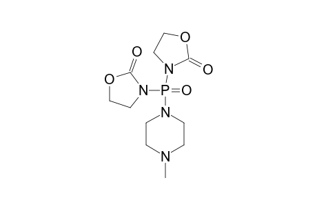 3-[N-METHYL-PIPERAZIN-1-YL-(2-OXO-1,3-OXAZOLIDIN-3-YL)-PHOSPHORYL]-1,3-OXAZOLIDIN-2-ONE