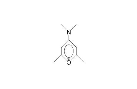 (2,6-dimethylpyran-4-ylidene)-dimethylazanium