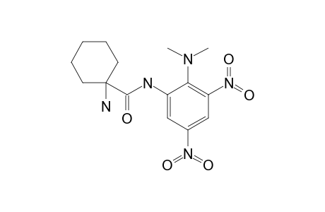 1-(AMINO-N-[2-(DIMETHYLAMINO)-3,5-DINITROPHENYL]-CYCLOHEXANECARBOXAMIDE