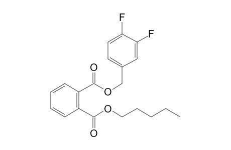 Phthalic acid, 3,4-difluorobenzyl pentyl ester