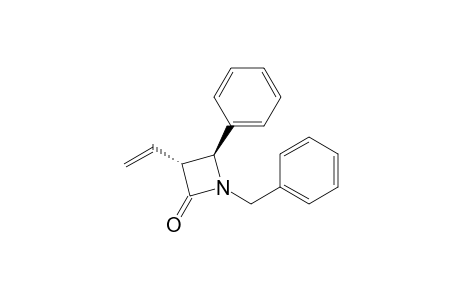 (3R,4S)-1-benzyl-3-ethenyl-4-phenylazetidin-2-one