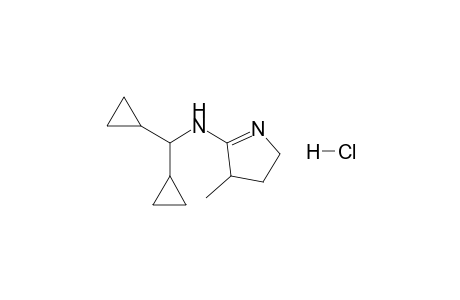 Dicyclopropylmethyl(3-methyl-4,5-dihydro-3H-pyrrol-2-yl)amine hydrochloride