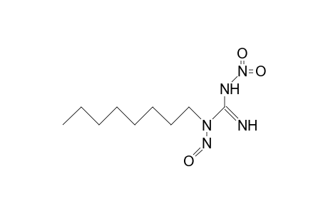 3-nitro-1-nitroso-1-octylguanidine