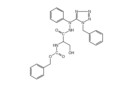 L-N-carboxyserine, N-benzyl ester, 2-(1-benzyl-1H-tetrazol-5-yl)-2-phenylhydrazide