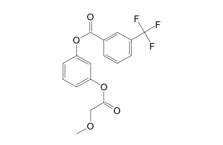 1,3-Benzenediol, o-methoxyacetyl-o'-(3-trifluoromethylbenzoyl)-