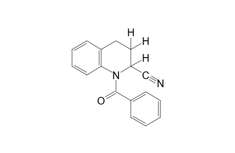 1-benzoyl-1,2,3,4-tetrahydroquinaldonitrile