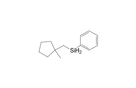 1-Methyl-1-[(phenylsilyl)methyl]cyclopentane