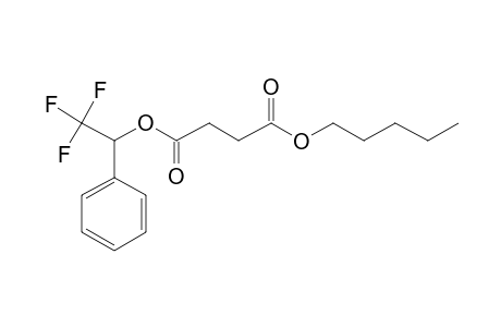 Succinic acid, pentyl 1-phenyl-2,2,2-trifluoroethyl ester