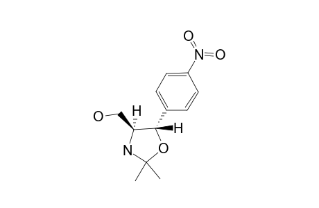 (4S,5S)-2,2-DIMETHYL-4-HYDROXYMETHYL-5-(4-NITRO-PHENYL)-OXAZOLIDINE