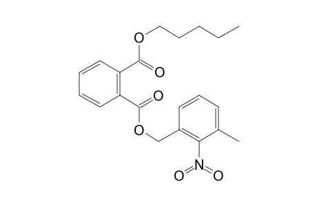 Phthalic acid, 3-methyl-2-nitrobenzyl pentyl ester