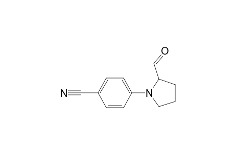 N-(4-cyanophenyl)pyrrolidine-2-carbaldehyde