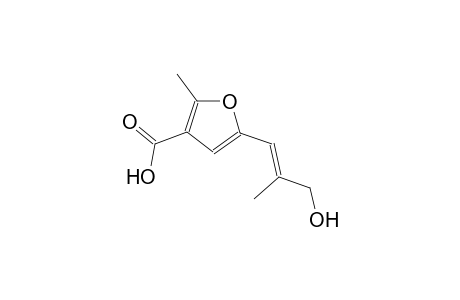 5-[(1E)-3-hydroxy-2-methyl-1-propenyl]-2-methyl-3-furoic acid