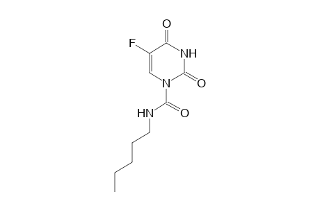 3,4-dihydro-2,4-dioxo-5-fluoro-N-pentyl-1(2H)-pyrimidinecarboxamide