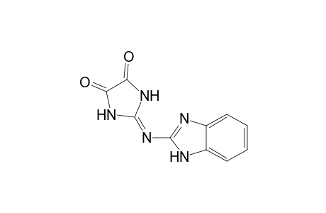 2-[(2-benzimidazolyl)imino]-4,5-imidazolidinedione