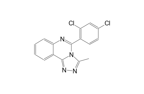 5-(2,4-dichlorophenyl)-3-methyl[1,2,4]triazolo[4,3-c]quinazoline