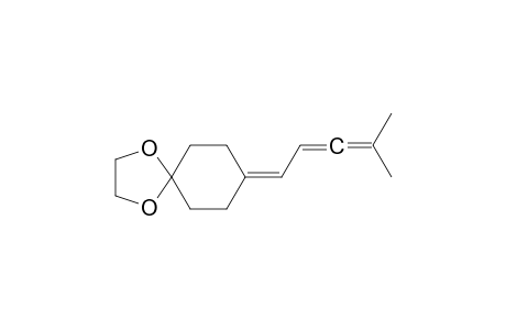 8-(4-Methylpenta-2,3-dien-1-ylidene)-1,4-dioxaspiro[4.5]decane