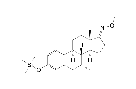 7.ALPHA.-METHYL-3-[(TRIMETHYLSILYL)OXY]-ESTRA-1,3,5(10)-TRIENE-17-ONE-17-(O-METHYLOXIME)