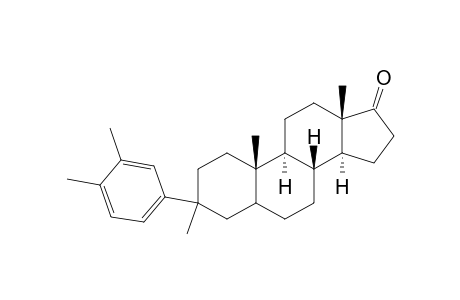 3-(3,4-DIMETHYLPHENYL)-3-METHYLANDROSTAN-17-ONE