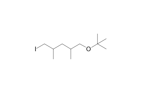 5-(t-Butoxy)-2,4-dimethyl-1-iodopentane