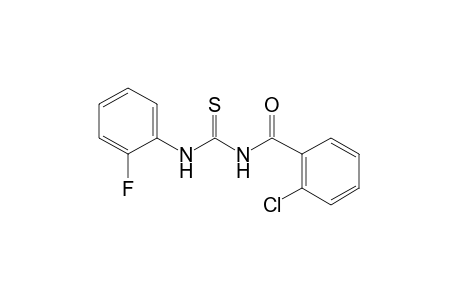 1-(o-chlorobenzoyl)-3-(o-fluorophenyl)-2-thiourea