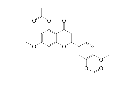 PERSICOGENIN-DIACETATE;5,3'-DIACETOXY-7,4'-DIMETHOXYFLAVANONE