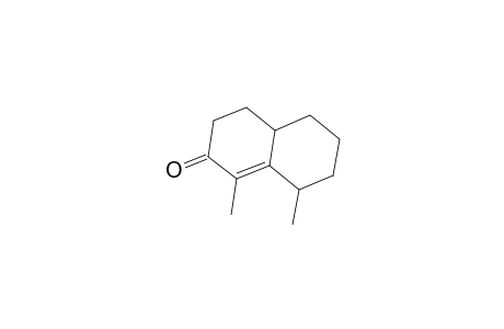 1,8-Dimethyl-4,4a,5,6,7,8-hexahydro-3H-naphthalen-2-one