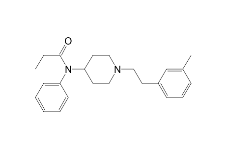 N-(1-[2-(3-Methylphenyl)ethyl]-4-piperidinyl)-N-phenylpropanamide