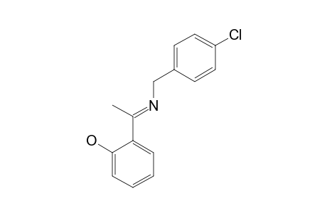 o-[N-(p-chlorobenzyl)acetimidoyl]phenol