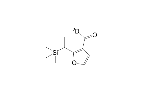 2-[1-(Trimethylsilyl)ethyl]-3-furanaldehyde-D