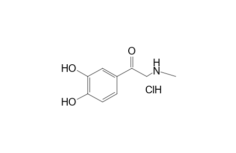 3',4'-dihydroxy-2-(methylamino)acetophenone, hydrochloride