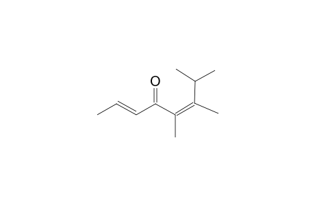 (2E,5Z)-5,6,7-trimethylocta-2,5-dien-4-one