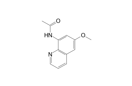 N-(6-methoxy-8-quinolyl)acetamide